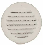 (6 Pack) Lomanco, 3" White Circle Vent (new). Fixed Price $14.30.