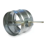 Dayton 3HGP2 Volume Control Damper, 8-1/4"D, 14"DUCTDIA. Fixed Price $315.99.