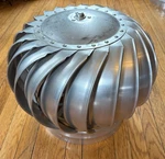 Lomanco 12" Whirlybord Roof Turbine Aluminium Attic Ventilator 1981. Fixed Price $74.99.