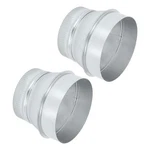 Duct Reducer, 2 Pcs Galvanized Steel Round Air 6 Inch To 5. Fixed Price $48.75.