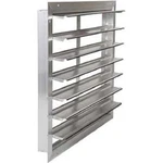 New! 2-ACP, Aluminum Wall Exhaust Shutter, Front Flange 12"!!. Fixed Price $339.95.