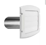 Everbilt 6 In. Louvered Exhaust Hood White. Fixed Price $15.00.