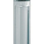 (2)-IMPERIAL 28 Ga. In. X 24 Galvanized Furnace Heat Stove Pipe GV0356. Fixed Price $39.89.