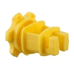 Fence Shock 25PCS Screw Tight Round Post Insulator, Electric Yellow. Fixed Price $23.04.