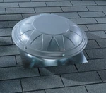 25" Attic Fan Electric Ventilator Roof Mount Adjustable Thermostat Damp Air. Fixed Price $159.77.