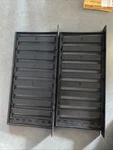 2PK Witten PMS-1 Black Slide Foundation Vent 8" X 16". Fixed Price $19.49.