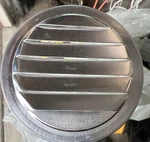 Cmi 3 Aluminum Louver Round Soffit Air Vent Cover -lot 4. Fixed Price $24.98.