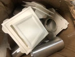 Lot Of Builders Edge 4" 080192027702 Hooded Vent White. Fixed Price $14.50.