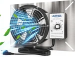 Stainless Steel Crawl Space Fan, 540 Cfm Air Out Ventilation With Humid. Fixed Price $162.99.