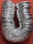 6"X25' Aluminum Hvac Ducting Flexible Deflect-o: Heat/cool/exhaust. Fixed Price $14.00.