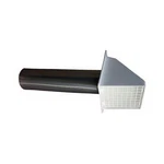 Builders Best 111381 Wide Mouth Dryer Vent Hood With Bird Guard, 4 In Dia,. Fixed Price $19.59.
