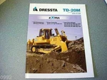 Dressta TD-20M Crawler Dozer Brochure. Fixed Price $25.00.
