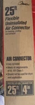 Quietflex 25' Flexible Uninsulated Air Connector Duct 4" Dia Heating Cooling. Fixed Price $18.25.