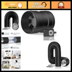 6" Flexible Air Duct 16FT Hvac Ventilation + Inline Booster Fan 345 Cfm Speed Co. Fixed Price $80.99.