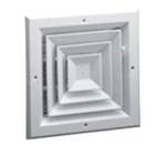 Hart & Cooley A504MS Ceiling Diffuser 12" X Aluminum 4-WAY Multi-shutter. Fixed Price $87.70.