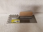 Qep Pro Series 49720 Notched 11" X 4.5" Trowel Wooden Handle 1/2". Fixed Price $12.00.