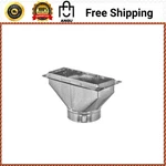12 In. 6 To Universal Register Box With Flange. Fixed Price $23.99.