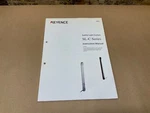 Keyence 96M1322 Instruction Manual Sl-c Series Light Curtain #55D44*AD. Fixed Price $14.99.