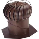 Lomanco 14 Brown Aluminum Wind Turbine Exhaust Vent Roof Mount Energy Savings. Fixed Price $102.95.