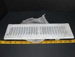 Shoemaker Adjustable Vent Cover Register 350-2-1/4X12 White Sku Z Cs. Fixed Price $24.99.