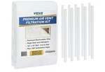 72"X16" Premium Air Vent Filters Kit With 120" Tape Electrostatic Media (T-21). Fixed Price $24.00.