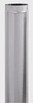 Imperial 5" X 24"L Galvanized Steel Furnace Pipe Duct Metallic Heating GV0368. Fixed Price $18.99.