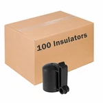 Zareba T-post Top Insulator 100 Pack Black Electric Fence Safety Cap. Fixed Price $152.51.