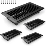 Pcs 4" X 8" Floor Register Vents Cover Heavy Duty Metal. Fixed Price $55.66.