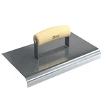 Bon Stainless Steel Sidewalk Edger 10" X 6.75" Radius 1" Depth Wood Handle. Fixed Price $38.45.