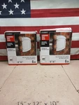 Lot Of 2 Everbilt In. Louvered Exhaust Hood White Model # BLH6WHD. Fixed Price $29.99.