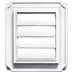 Builders Edge 140137079001 Scallop Exhaust Ventilator, In, Arctic, 001, White. Fixed Price $53.08.