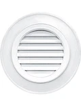 Builders Edge 120032828001 28" Round Vent Designer Without Keystones 001, White. Fixed Price $67.76.
