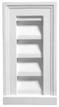 Fypon 12" X 18" Decorative Louver Vertical Gable Vent - Fast Shipping!. Fixed Price $39.95.