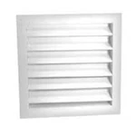 Building Products DA1424W White Aluminum Dual Louvers- X In.. Fixed Price $51.81.