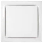 American Louver STR-PQ-12W In Square Plaque Diffuser, White. Fixed Price $54.89.