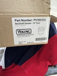 Viking PV300006 Backdraft Damper 10" Metal Round Hvac Duct 10IN Diameter. Fixed Price $40.00.