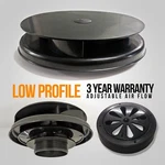 Wind Driven Black Van Roof Vent Rotating Spinning Fan Vehicle Air 4X4 Rotary. Fixed Price $60.38.