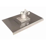 Bon Stainless Steel Walking Edger - 10 X 6 3/8" Radius 1/2" Depth. Fixed Price $62.24.