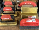 Goldblatt Concrete Tools-bronze Groover, Steel Edger, Rubber Float, Brick. Fixed Price $99.99.