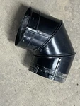 Simpson Duravent 6 4 Double Wall Gas Stove Pipe 90 Degree Elbow Direct. Fixed Price $55.00.