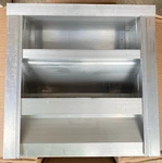 Dayton Combination Louver Damper, X12 Model 45C672. Fixed Price $125.00.