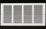 16'' X 8'' Duct Opening Flat Stamped Steel Return Air Grille - Sidewall And.... Fixed Price $39.42.