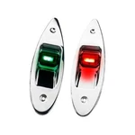 Marine City 12V Flush Mount Led Navigation Red & Green Bow Lights For Boat. Fixed Price $35.99.