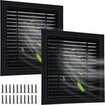 Pcs 26" X Gable Aluminum Alloy Wall Vents Shed Attic With Screen. Fixed Price $151.49.