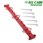 4FT Woven Wire Fence Stretcher Bar With 5 Wedges For Chain Link Fencing Red. Fixed Price $77.53.