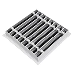 12X12 Modern Ac Vent Cover Decorative White Air Standard Linear Slot Diffus. Fixed Price $61.82.