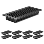 8PCS Floor Vents Registers 4X10 Inch, Heavy Duty Metal Hot Air Covers. Fixed Price $39.99.