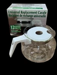 One All Medelco GL-200 White 12 Cup Glass Replacement Carafe Coffee Nos. Fixed Price $24.99.