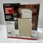 Everbilt In. Louvered Exhaust Vent Hood White - 592164 Free Shipping. Fixed Price $13.49.