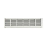 Hvac Premium 14X4 Steel Return Air Grille Ceiling Wall Vent Cover White. Fixed Price $25.79.